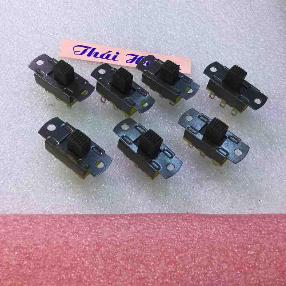 10 công tắc sắt 6 chân gạt 2 nấc bật và tắt