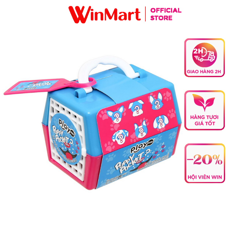 [Siêu thị WinMart] - Kẹo lồng cún cảnh Playmore gói 30g
