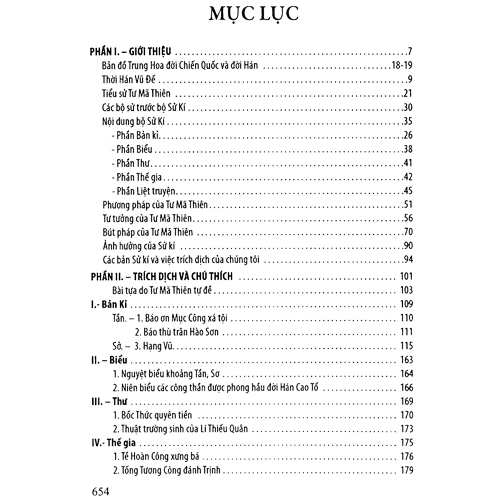 Sách - Sử Ký Tư Mã Thiên