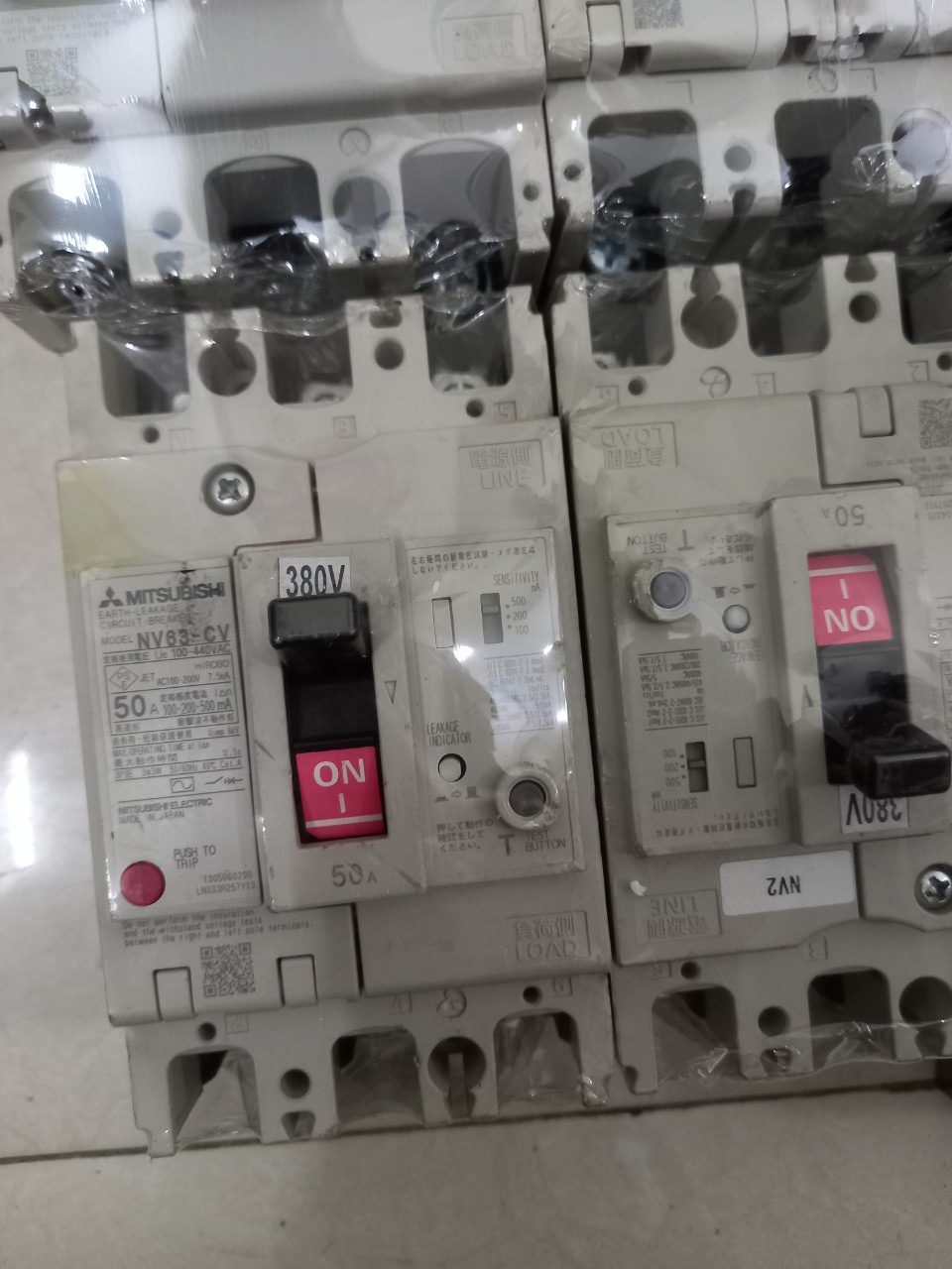 CHỐNG RÒ ĐIỆN 3 PHA NHẬT BẢN 40A50A 380V