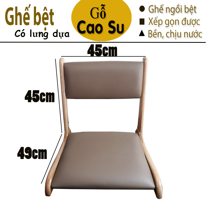 [HCM]Ghế ngồi bệt Kiểu Nhật (Xám)