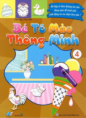 Fahasa - bé tô màu thông minh tập 4
