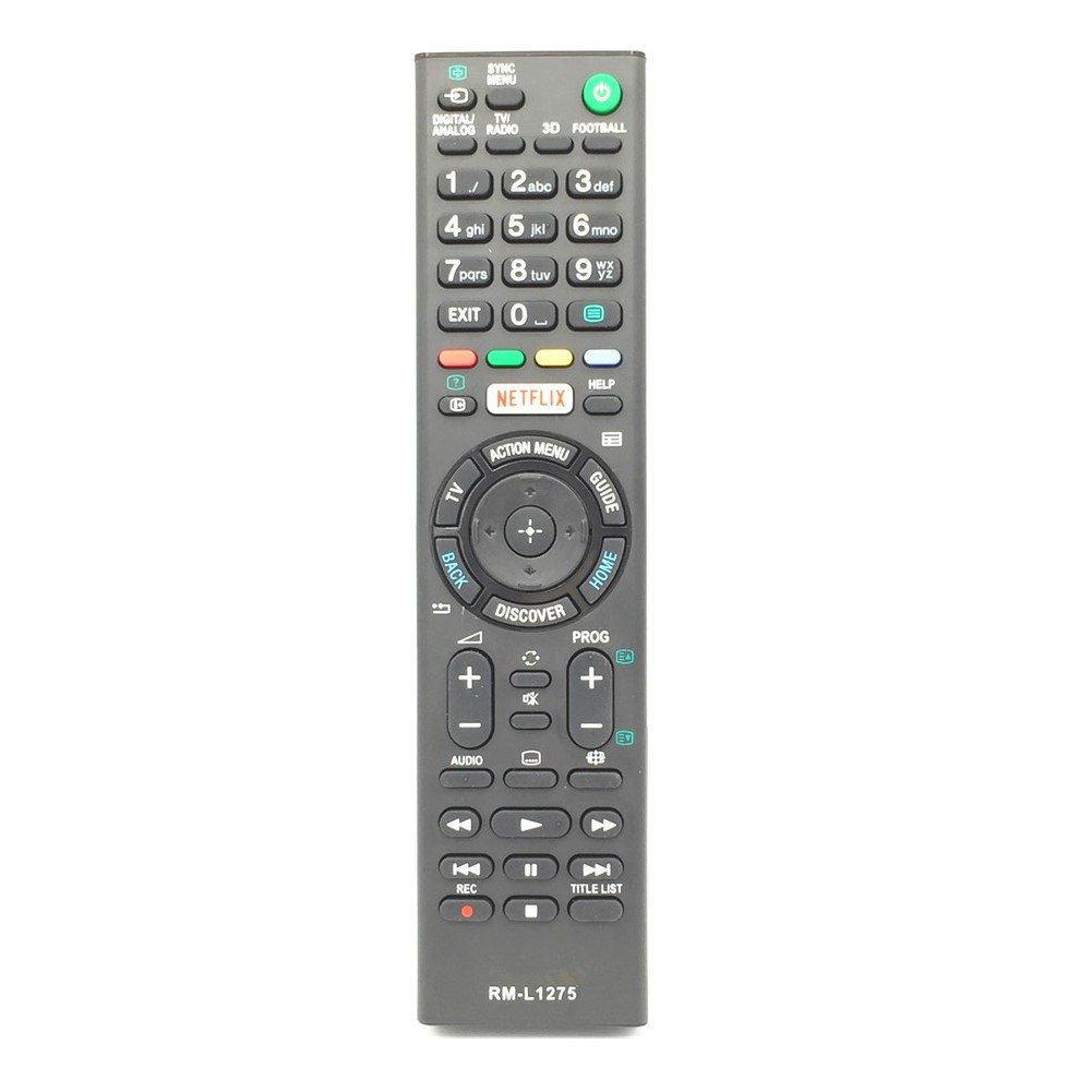 Remote điều khiển tivi sony smart rm-l1275 thay thế rmt-tx100p