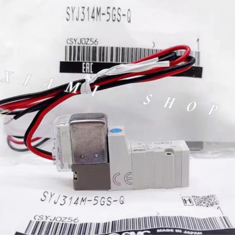 Smc solenoid valve syj314m-5gs-q syj314m-6gs-q syj314m-5g-q syj314m-6g-q syj314m-5lz-q syj314m-5mz-q
