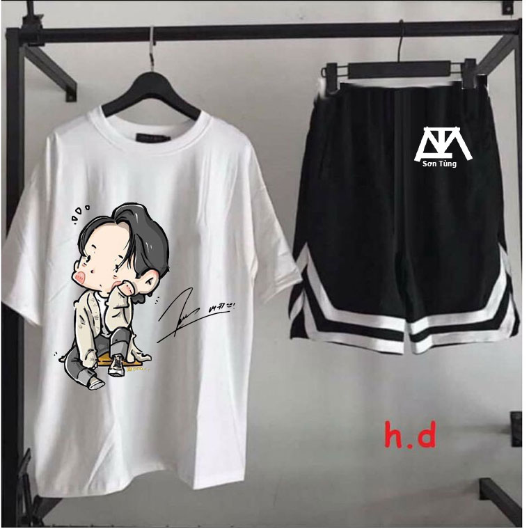 Sét Bộ Quần Sơn Tùng , Áo Thun Sơn Tùng M-TP