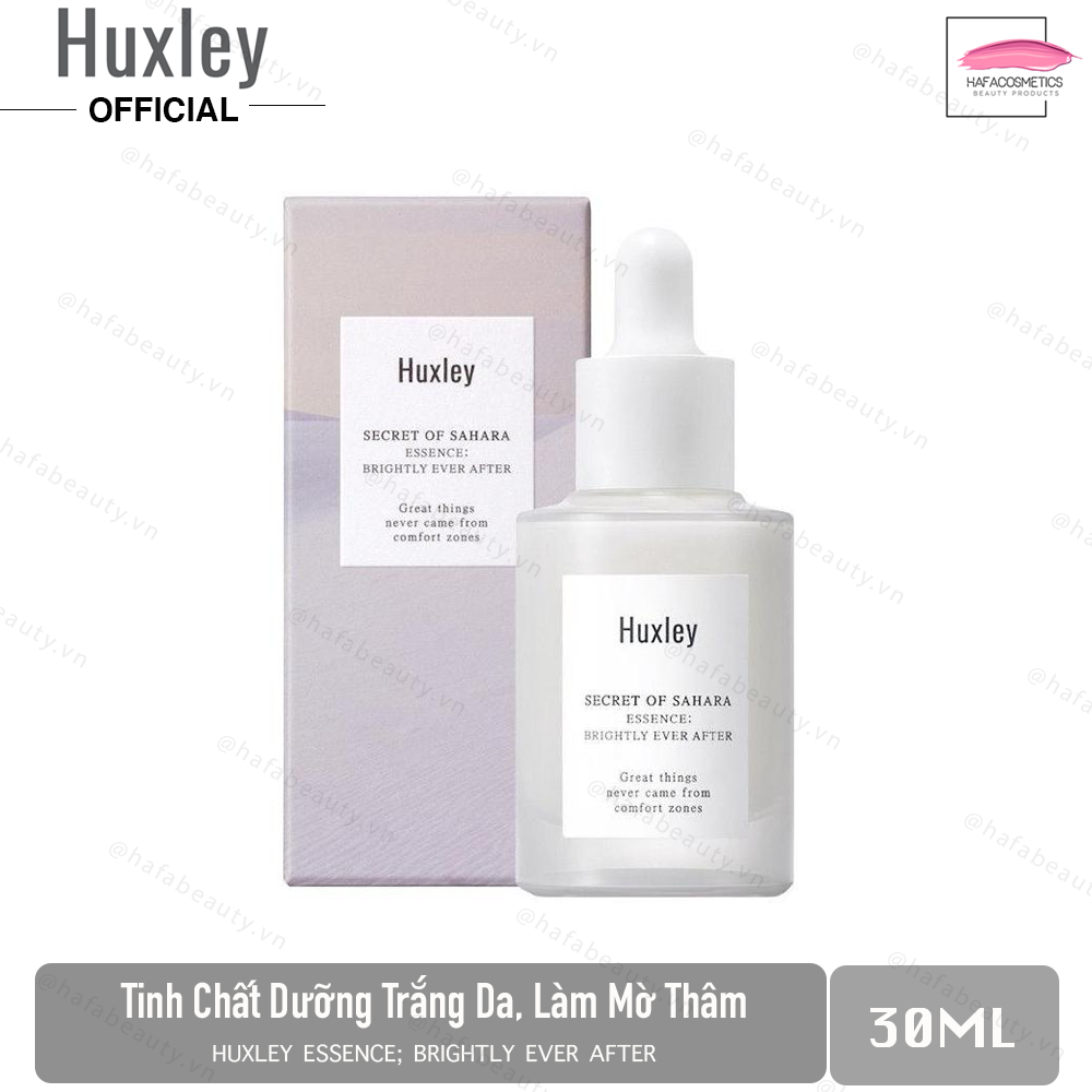Tinh chất dưỡng trắng sáng da Huxley Essence; Brightly Ever After