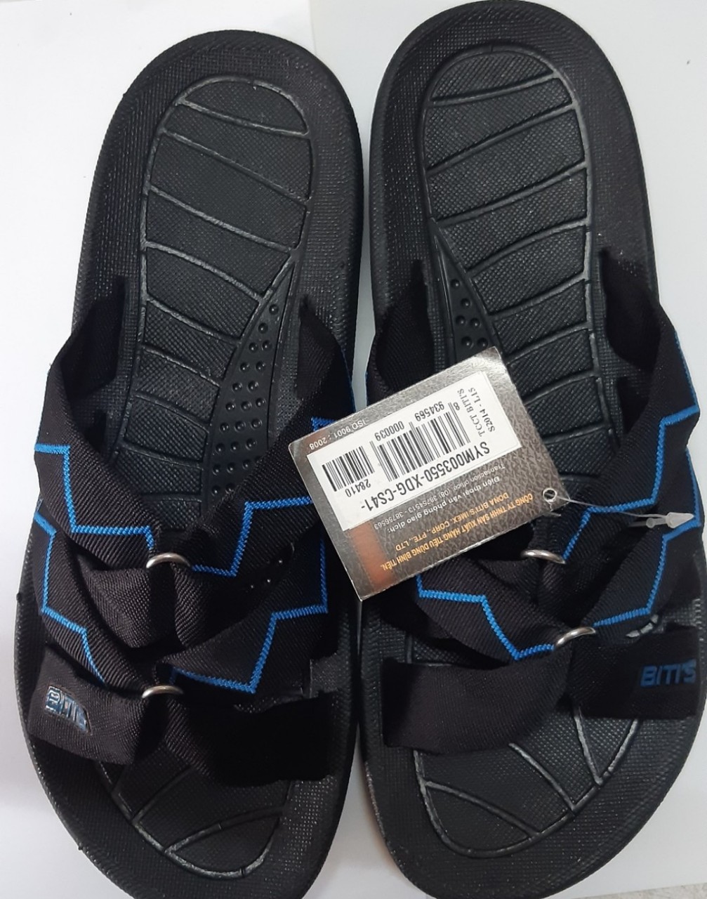 DÉP BITIS NGANG NAM - size 40 XẢ KHO