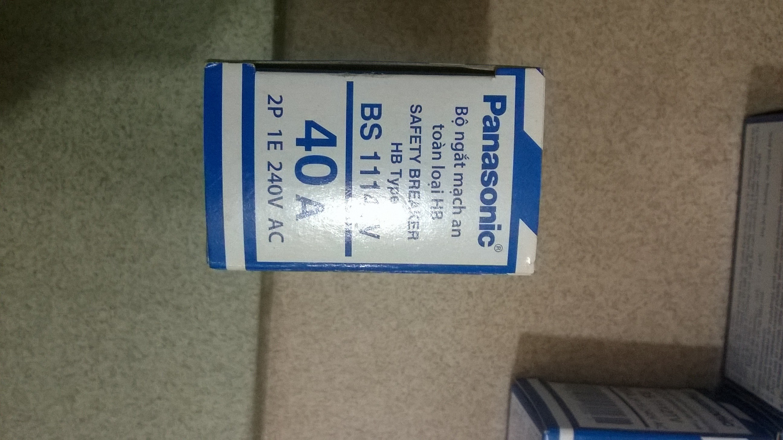 [HCM]CB CÓC 40A PANASONIC - CẦU DAO ĐIỆN