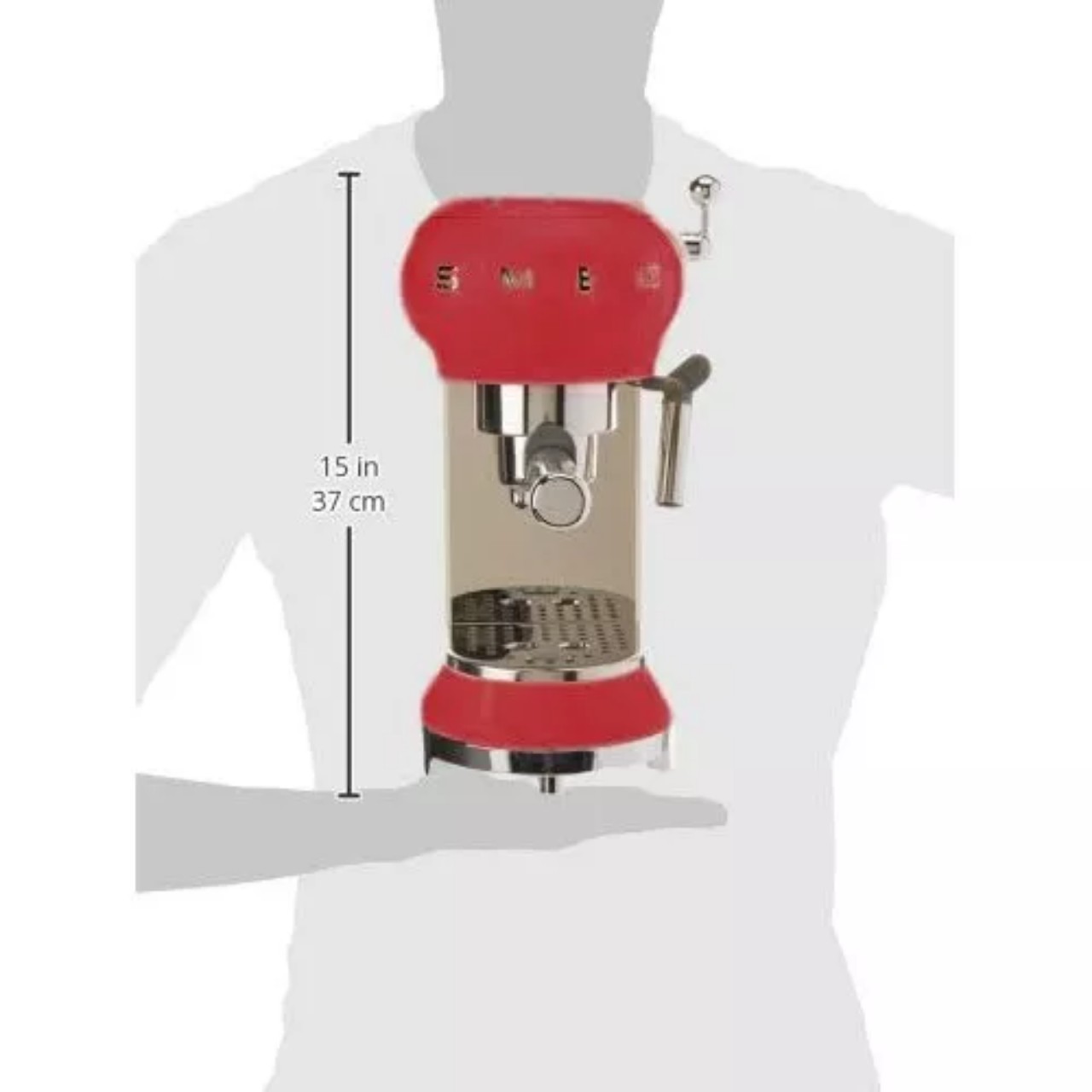 Máy pha cafe SMEG ECF01RDEU màu đỏ