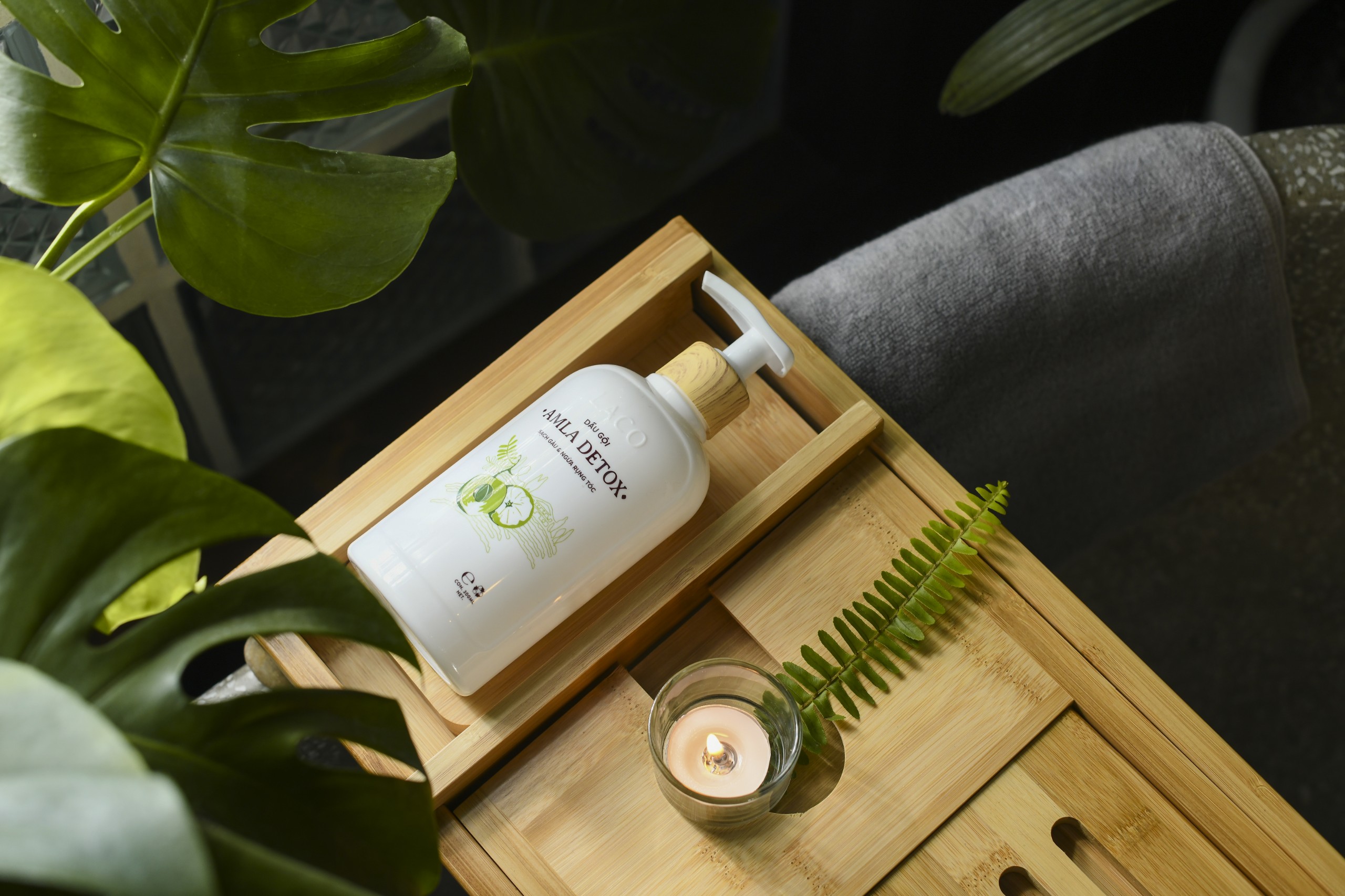 Dầu gội Amla detox Laco