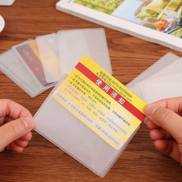 ‼‼‼10 CHIẾC BỌC CCCD TRONG SUỐT