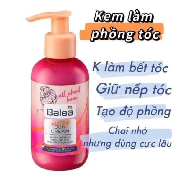 Kem làm phồng chân tóc và tạo kiểu tóc Balea Đức