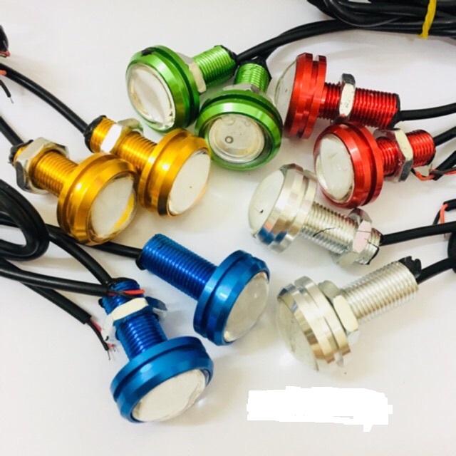 Một đôi Đèn Led Muti xi nhan cúc áo