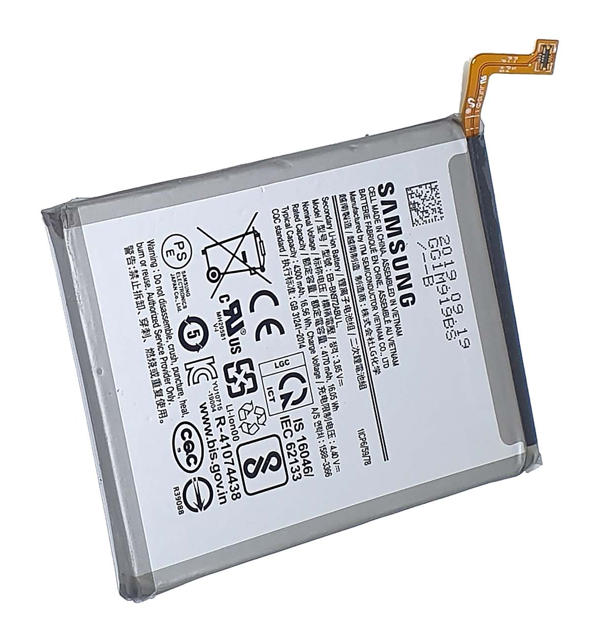 Pin Samsung Note 10 plus / N972