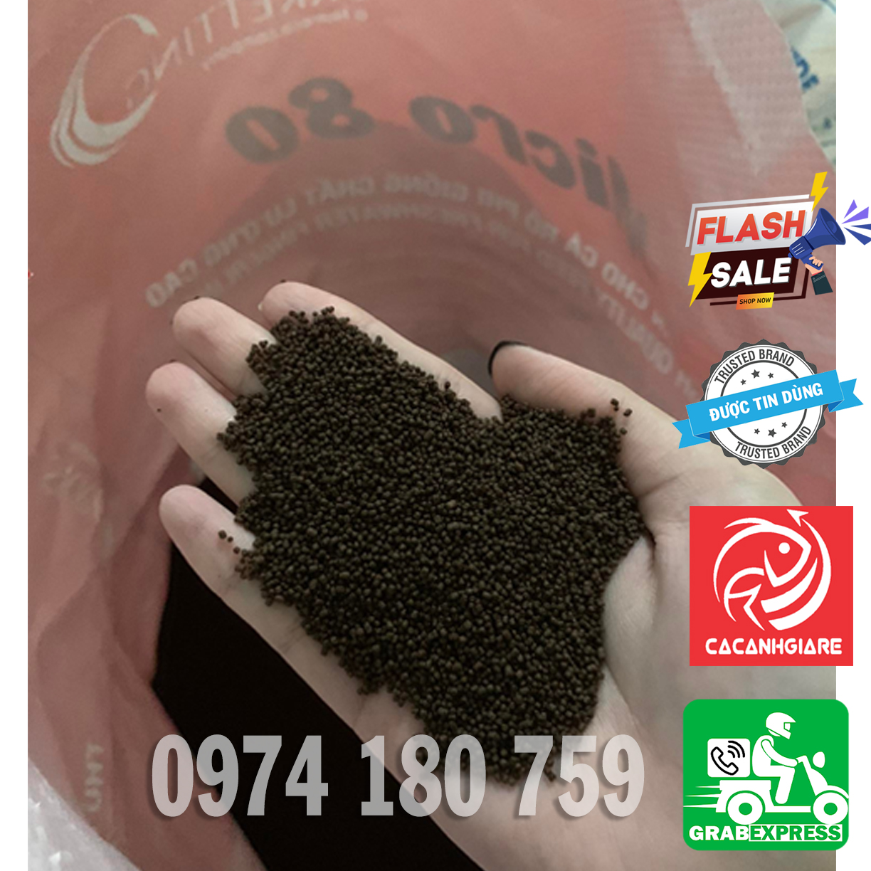 Cám Cá Giống, Cám Cá Guppy Micro [Hạt Nổi] [1KG]