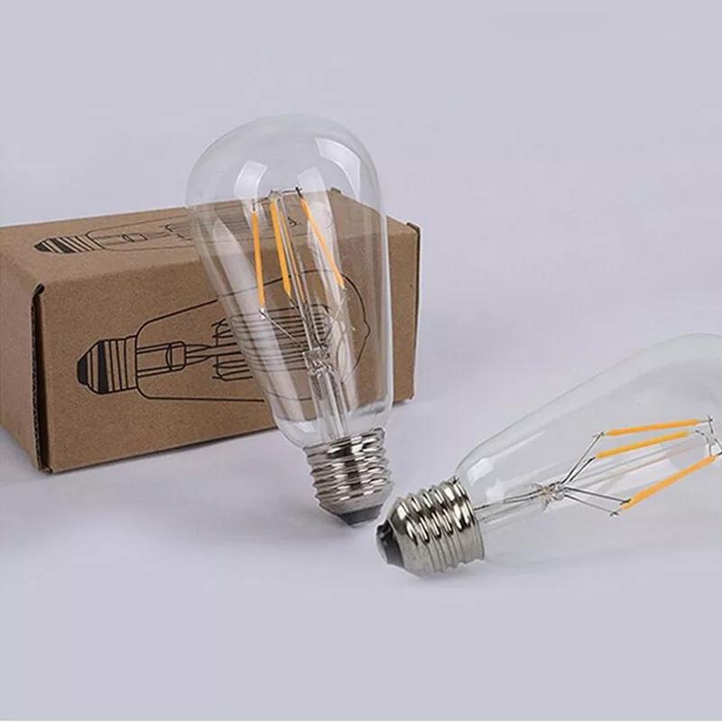 Combo 6 bóng led trang trí giả sợi đốt ST64 4W