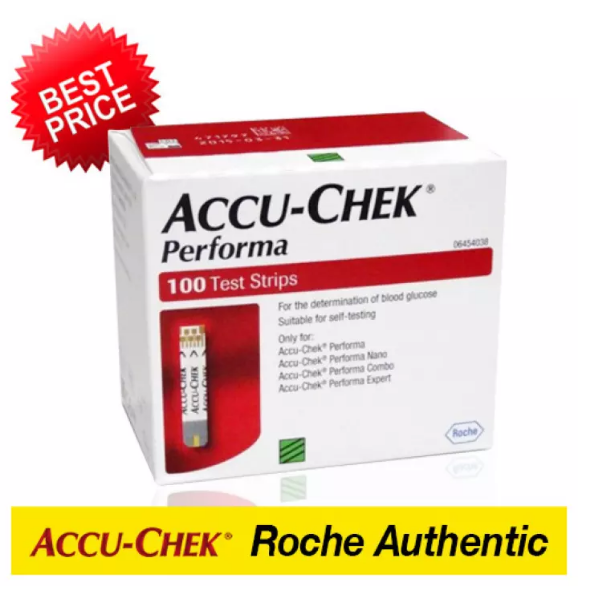 (Exp: Latest) Accu-Chek Performa 50/100 QUE