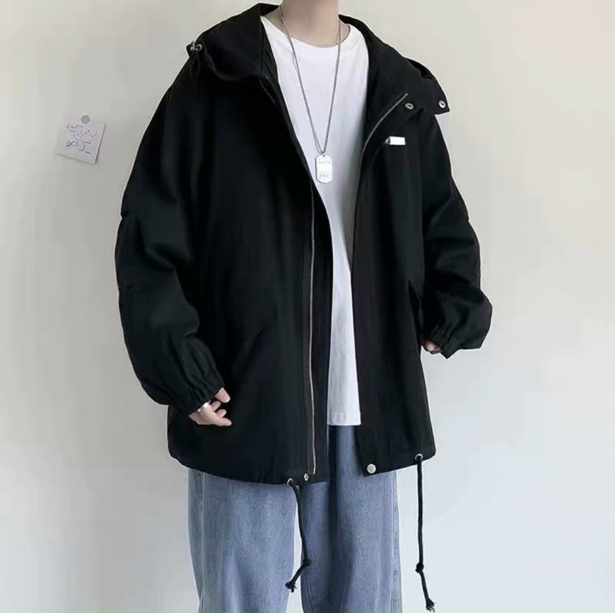 ÁO KHOÁC 4 MÙA UNISEX CHẤT LIỆU MÁT MẺ 2 LỚP PHOM RỘNG HÀN QUỐC CỰC HOT.