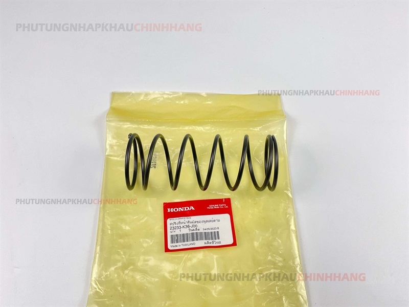 Lò xo trụ nồi vario click, ab 125, pcx, adv 32kgf, 36kgf chính hãng honda 23233k36j00, lò xo cái vario