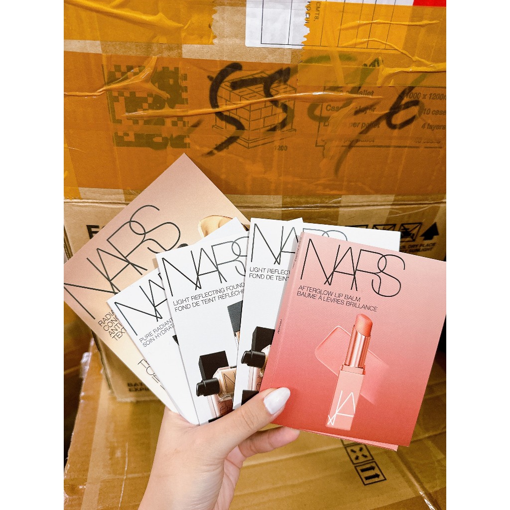 Mẫu thử nars kem nền - son - che khuyết điểm