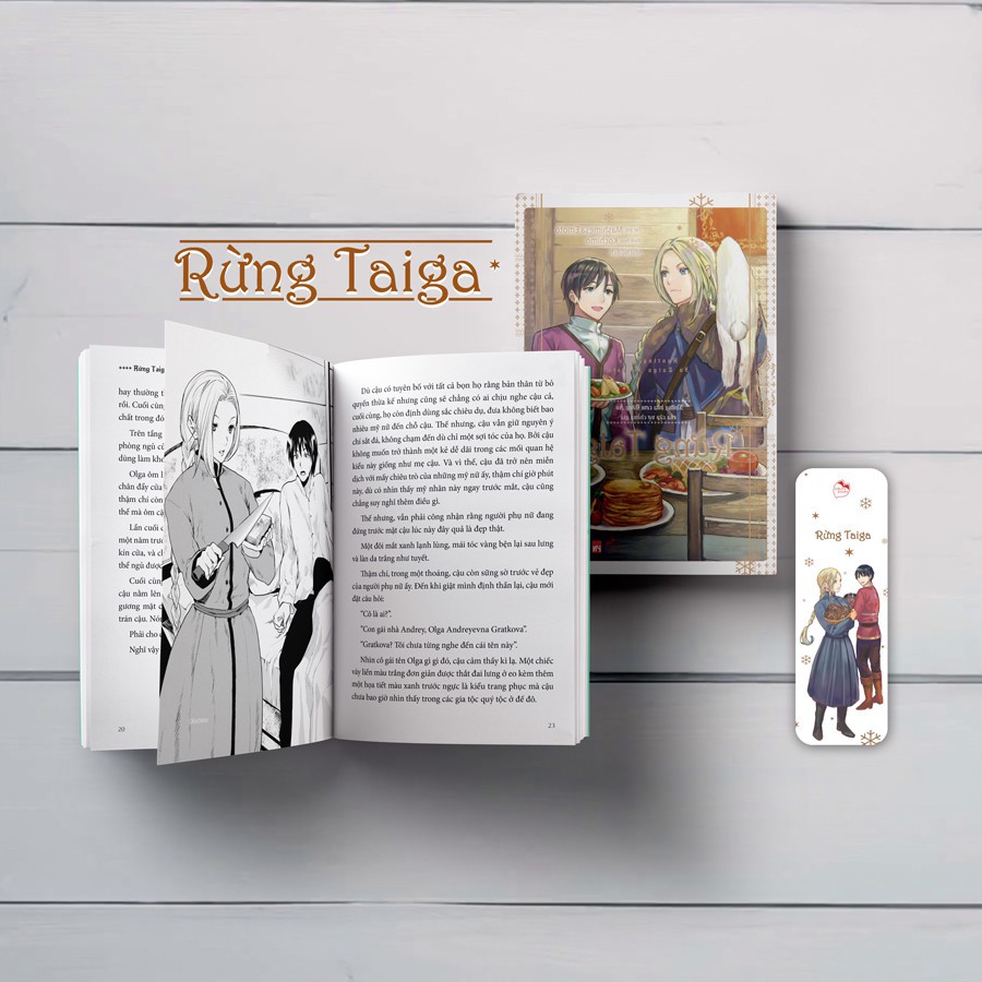 Sách - Light Novel Rừng Taiga Tập 1