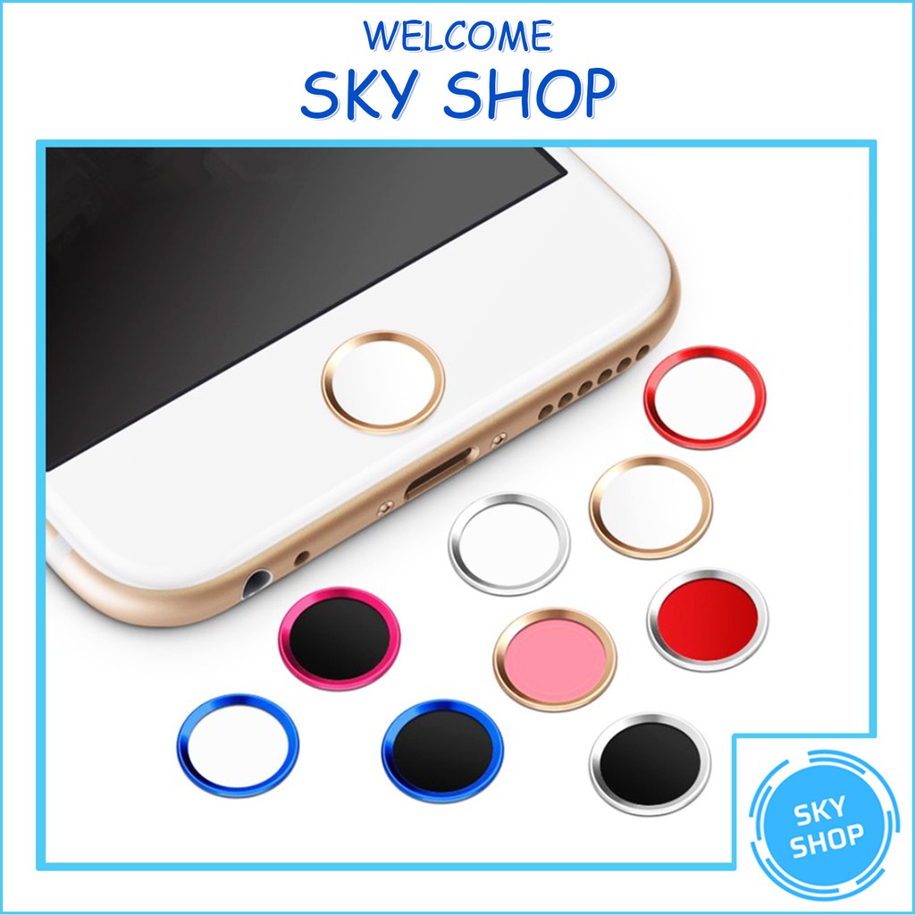 Nút Home Dán Có Nhận Vân Tay Cho IPhone Ipad 5/5s/6/6plus/6s/6splus/7/7plus/8/8plus