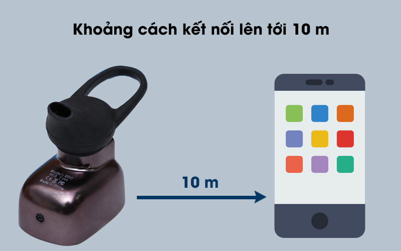 Tai nghe Bluetooth Roman Q5C Đen