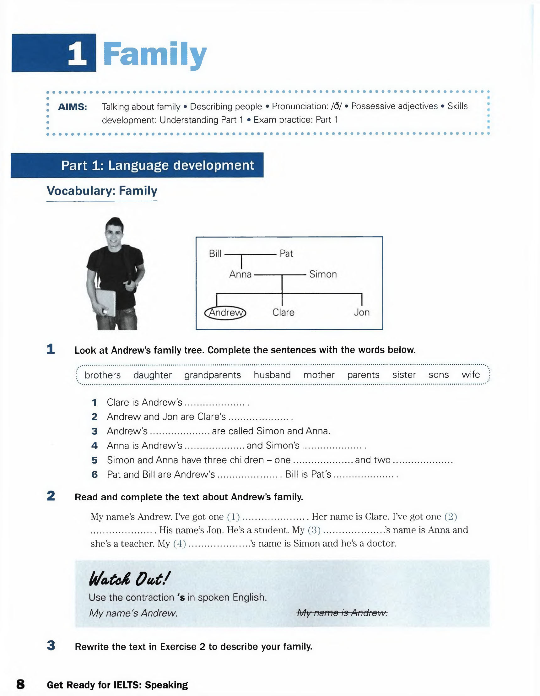 Collins Get Ready for IELTS Speaking - Pre-intermediate A2+ (Sách đen trắng)