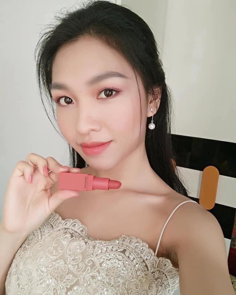 Son 3CE mood recipe màu hồng đất 221