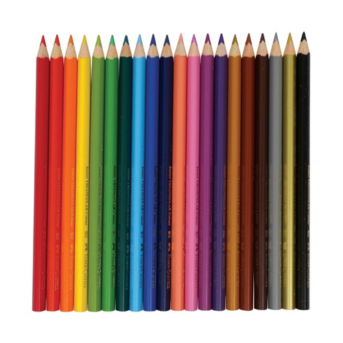Bút chì màu Junior Triangular Faber-Castell tặng kèm đồ chuốt