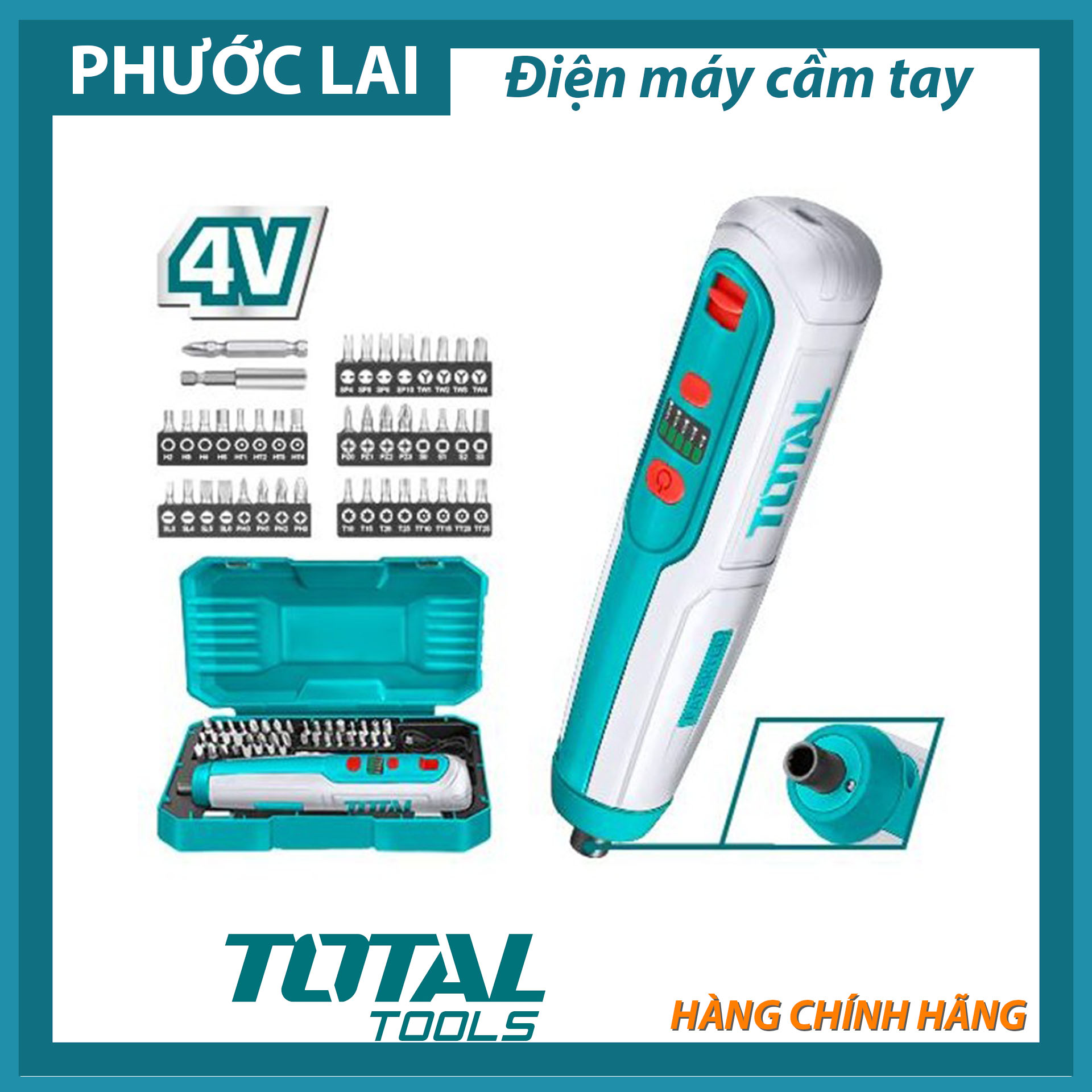 Total tsdli0403 4V battery screwdriver