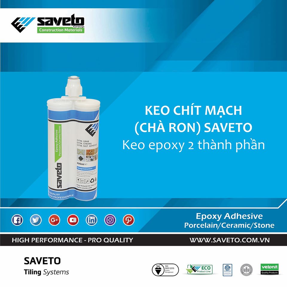 Keo Chà Ron Gạch Saveto