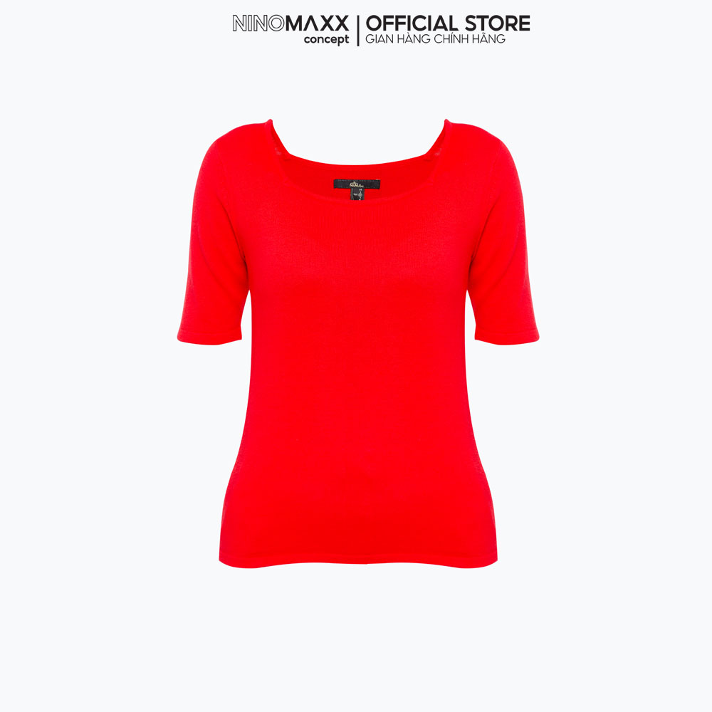 N&M Áo sweater Basic Nữ tay ngắn 1905014