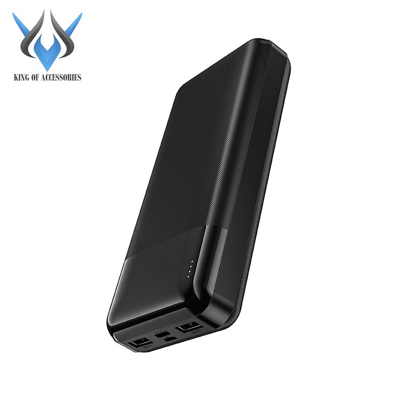 Pin sạc dự phòng Hoco J72A Easy travel 20000mAh 2 cổng Input/Output max 2A - Hãng phân phối chính thức - Nhất Tín Computer