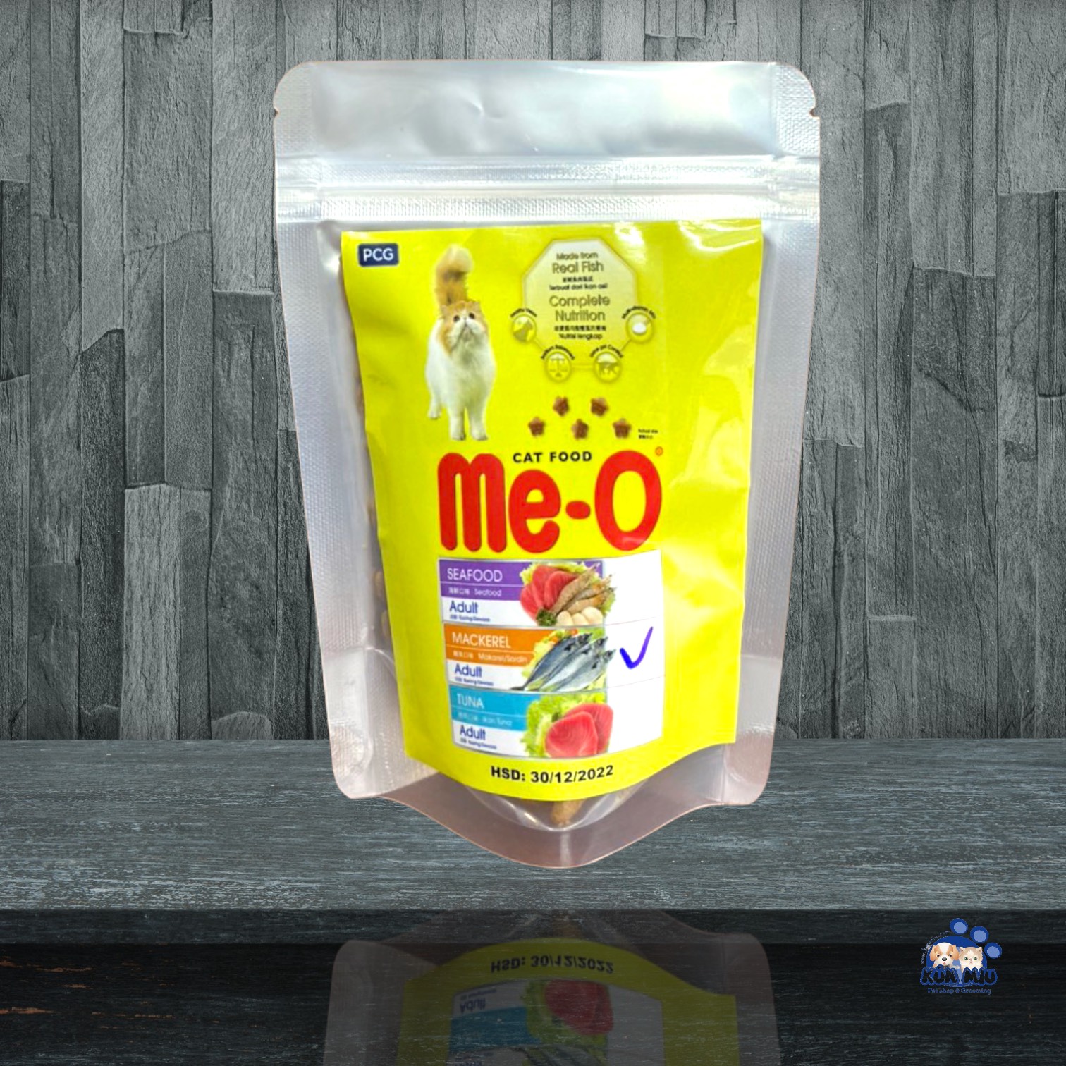 [Hoàn Tiền 10%] Gói 100gr} Thức ăn cho mèo cao cấp ổn định hệ tiêu hoá, tốt da lông, tiêu búi lông - Kún Miu Pet Shop Hà Nội