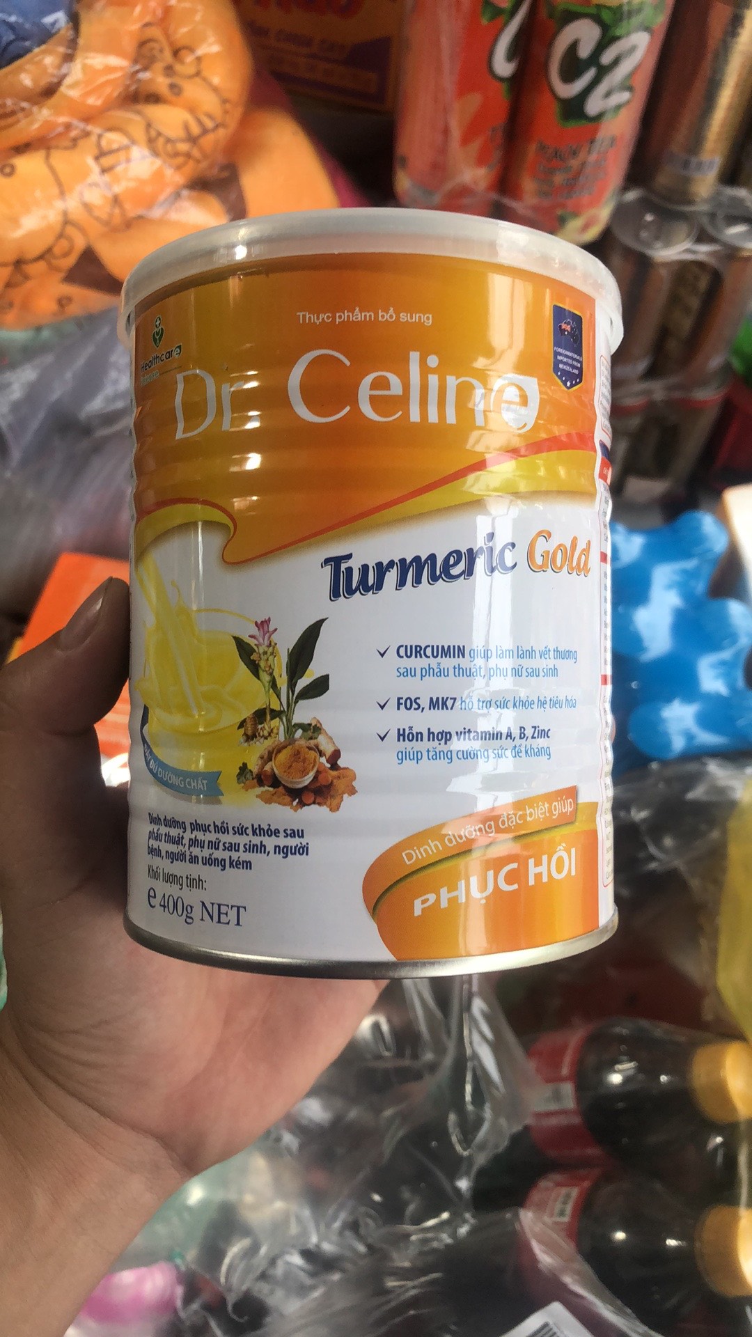 Sữa Nghệ Dr Celine Turmeric Gold 400g