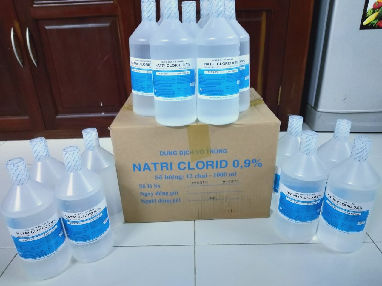 (HCM) Nước muối súc miệng ( Natri Clorid 0.9%)