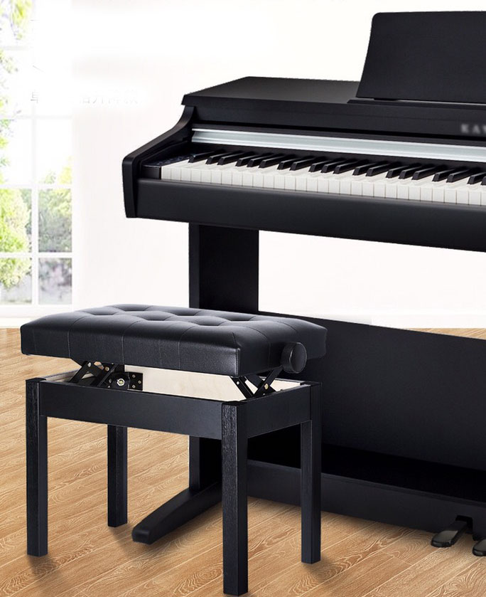 Ghế Đàn Piano Cơ Nâng Hạ Chiều Cao - Thăng Long Music