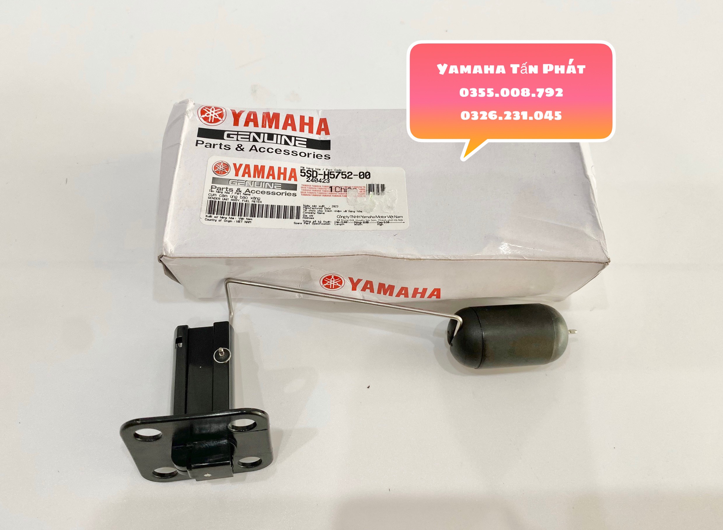 Phao báo xăng jupiter v - mx chính hãng yamaha