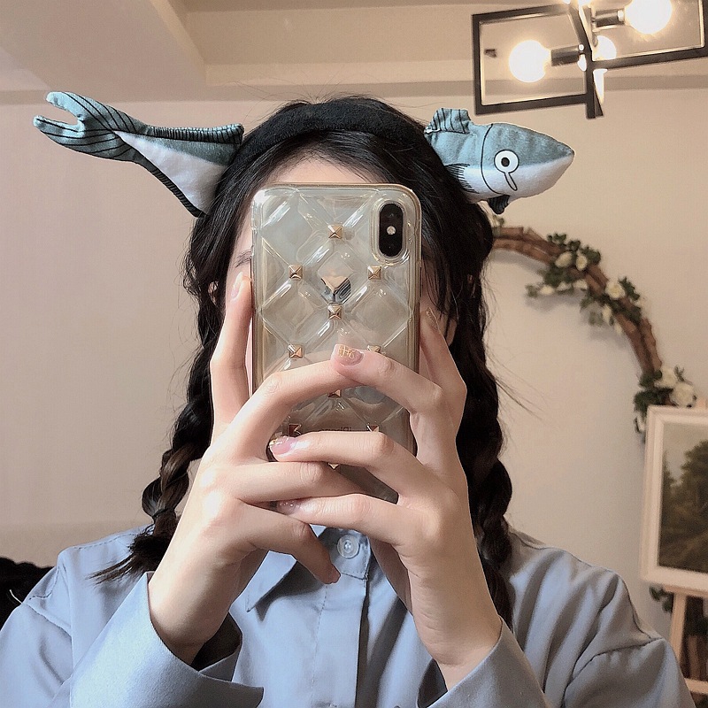 [HCM]Băng đô cài tóc hình cá + cà rốt dễ thương