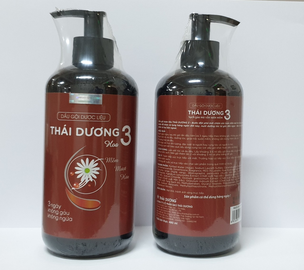 DẦU GỘI DƯỢC LIỆU THÁI DƯƠNG 7 MỚI (500ML)