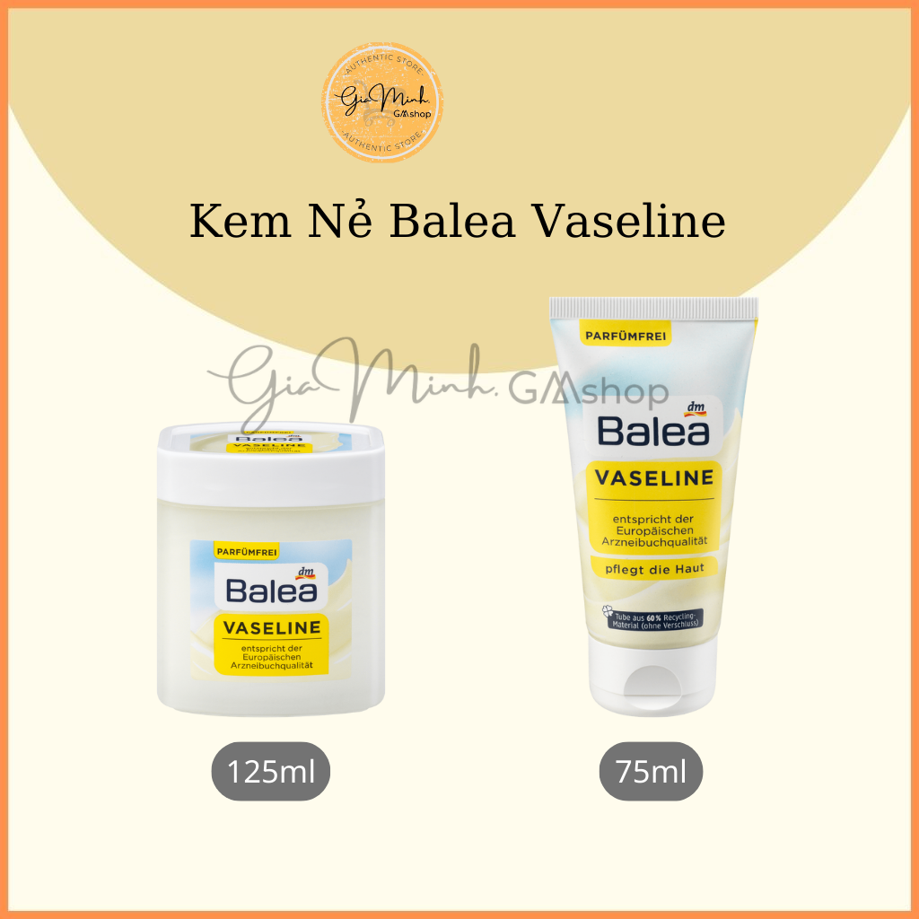 KEM NẺ VASELINE BALEA- Hàng nội địa Đức