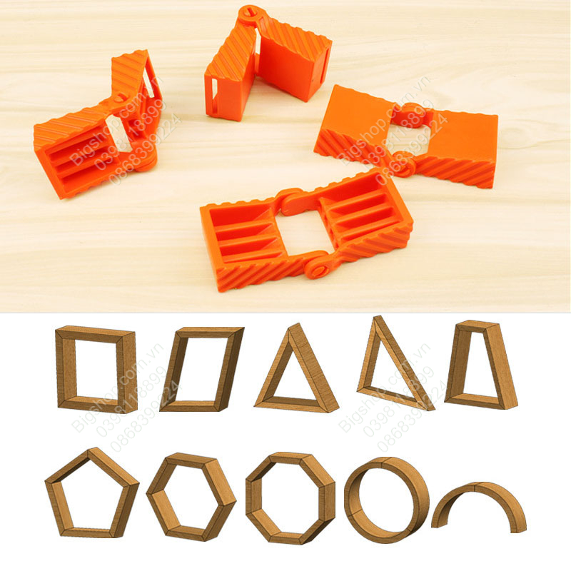 Cảo dây kẹp gỗ đa năng, dây dài 4m