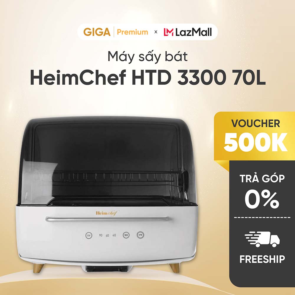 Máy sấy bát HeimChef HTD 3300 70L