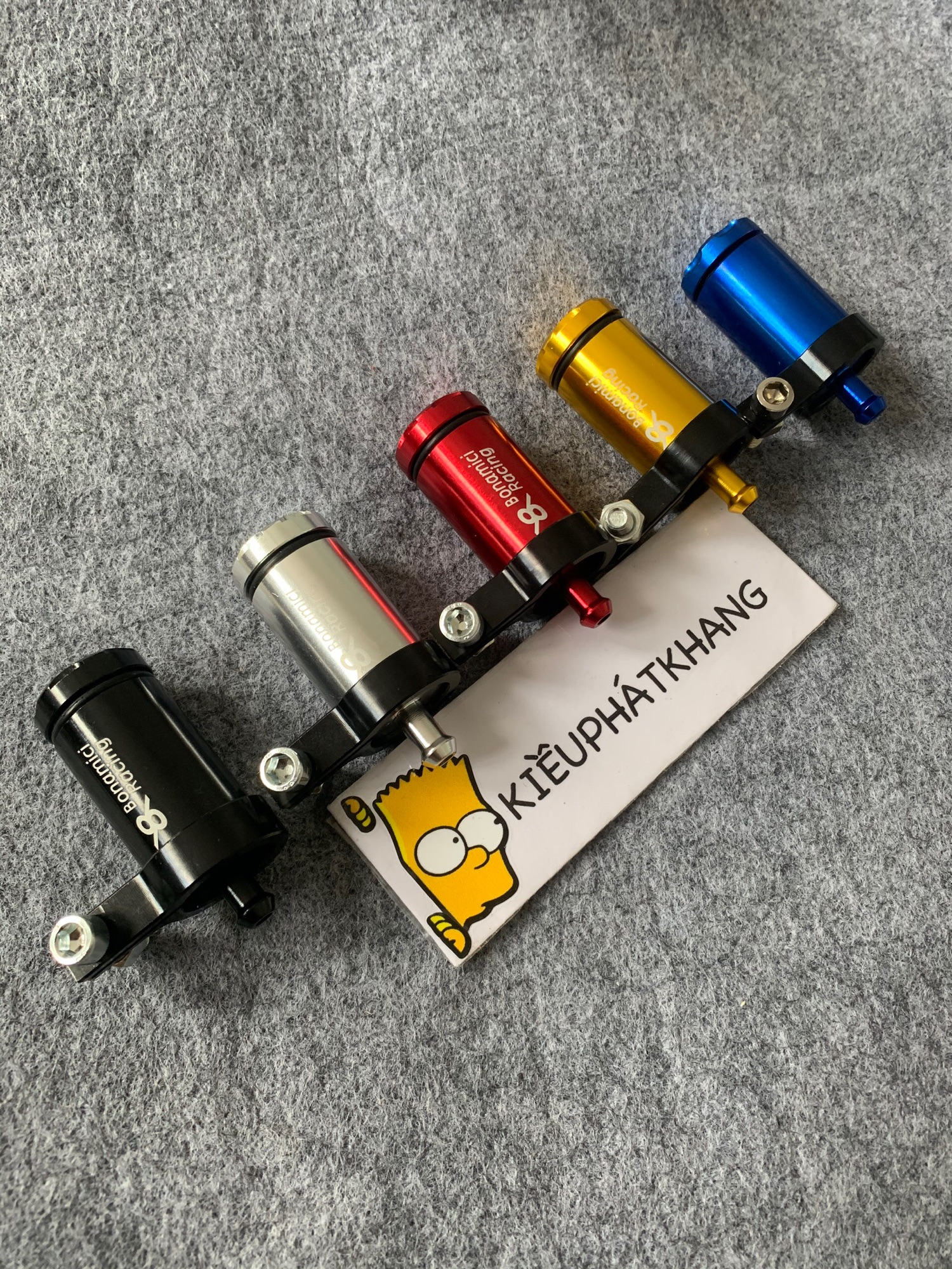 Bình dầu Bonamici nhôm CNC
