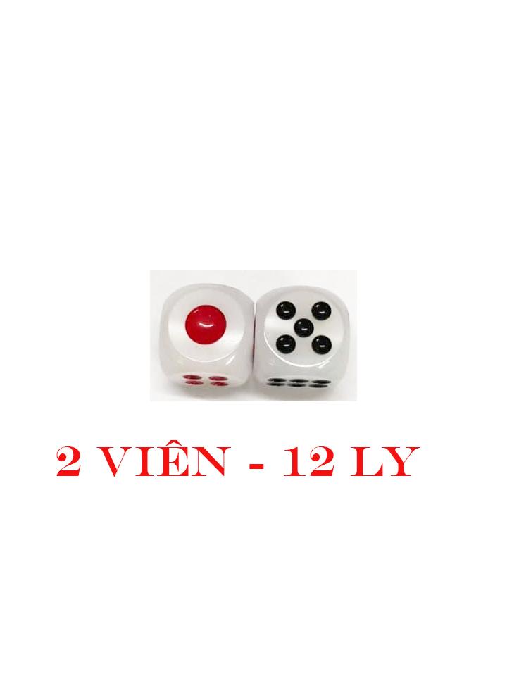 Combo 2 Viên Xí Ngầu 12 Ly - Xí Ngầu Xương Cao Cấp  -  Xí Ngầu Nghệ Hoa