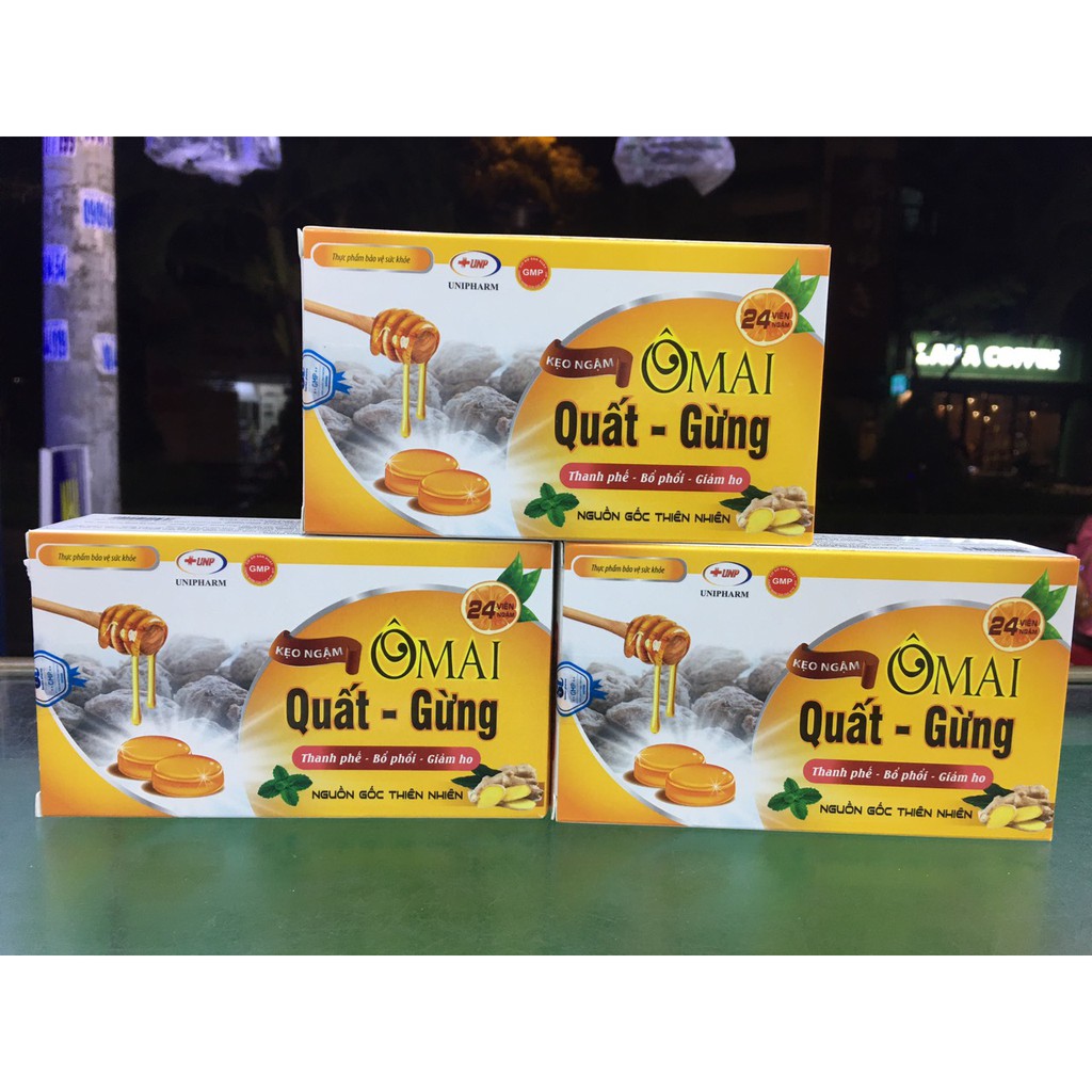 [HCM]Kẹo ngậm Ô mai Quất Gừng