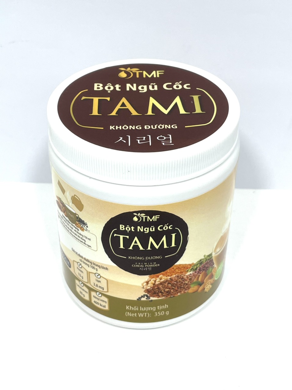 BỘT NGŨ CỐC KHÔNG ĐƯỜNG TAMI 350 G