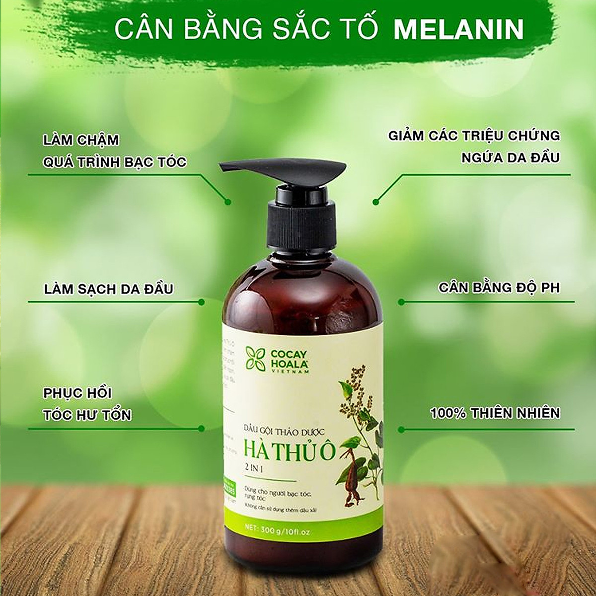 DẦU GỘI THẢO DƯỢC HÀ THỦ Ô