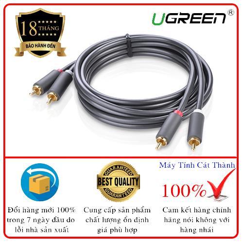 Dây cáp AV 2 đầu Hoa Sen mạ vàng dài 5m Ugreen 10520